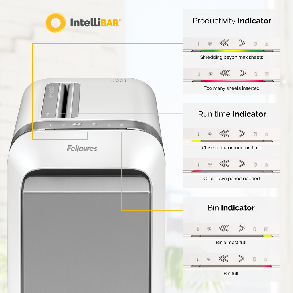 Fellowes Dokumentförstörare LX221