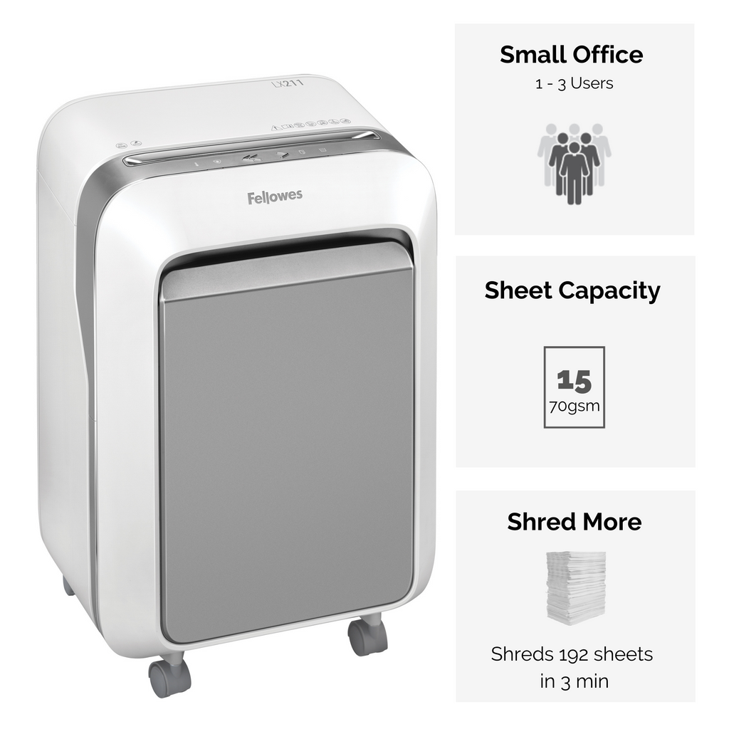 Fellowes Dokumentförstörare LX211
