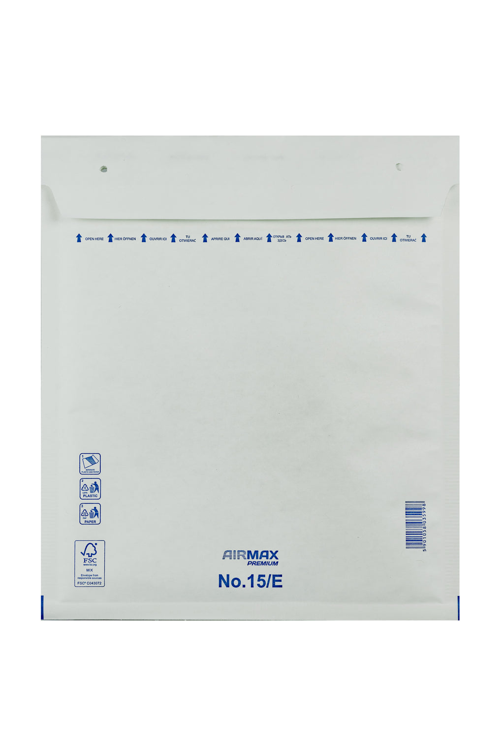 Grippie Bubbelkuvert Air 15/E 240 × 275 100-pack Vit