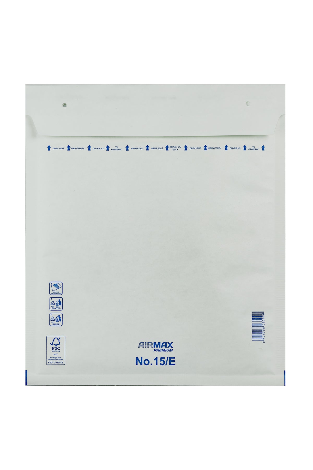 Grippie Bubbelkuvert Air 15/E 240 × 275 100-pack Vit