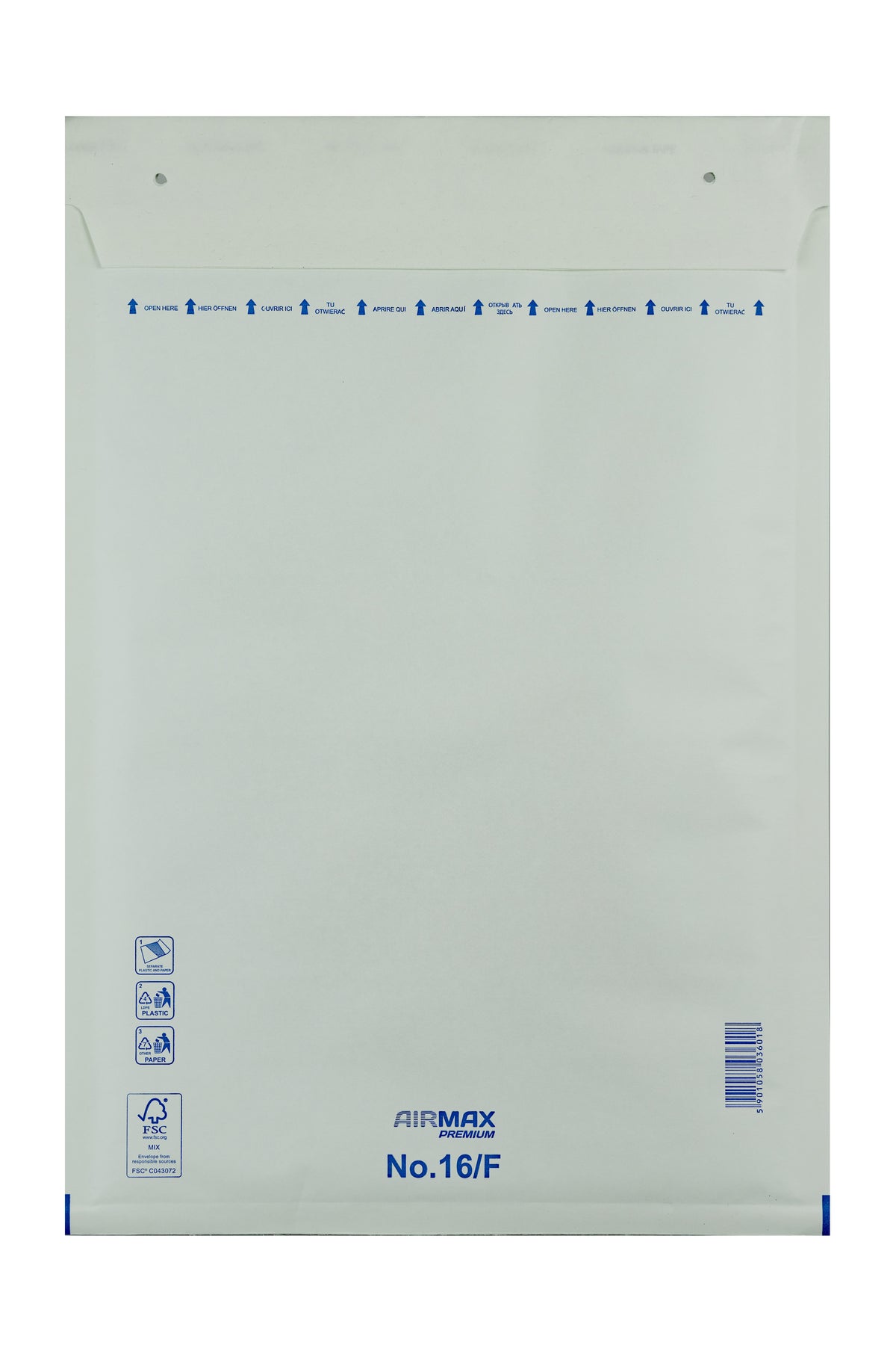 Grippie Bubbelkuvert Air 16/F 240 × 350 100-pack Vit