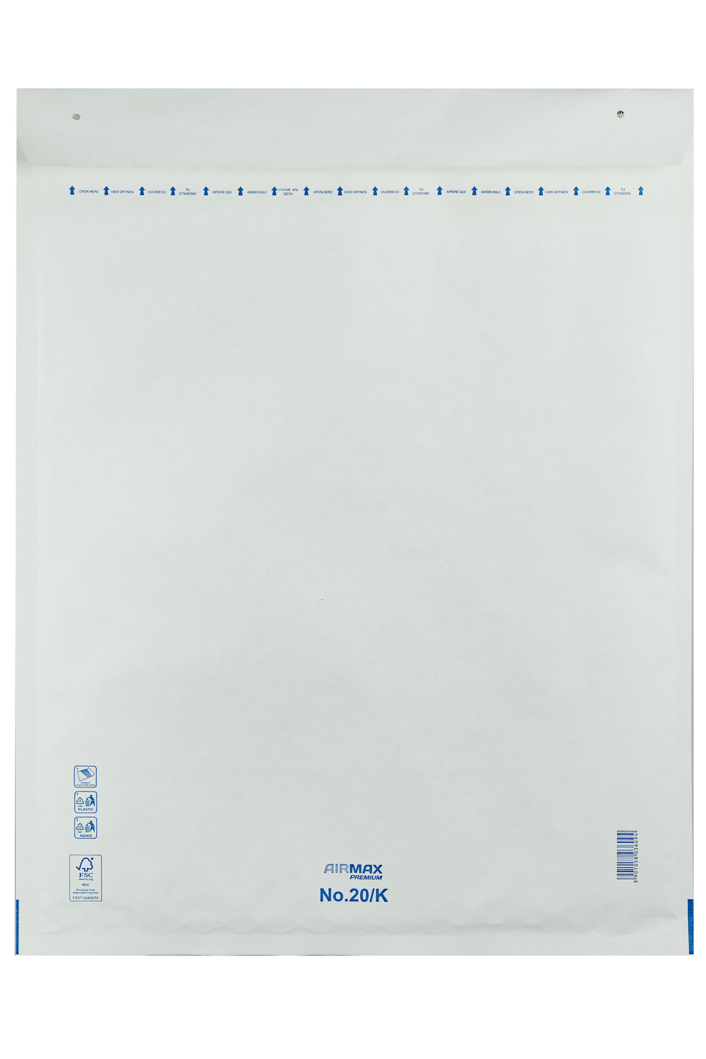 Grippie Bubbelkuvert Air 20/K 370 × 480 50-pack Vit