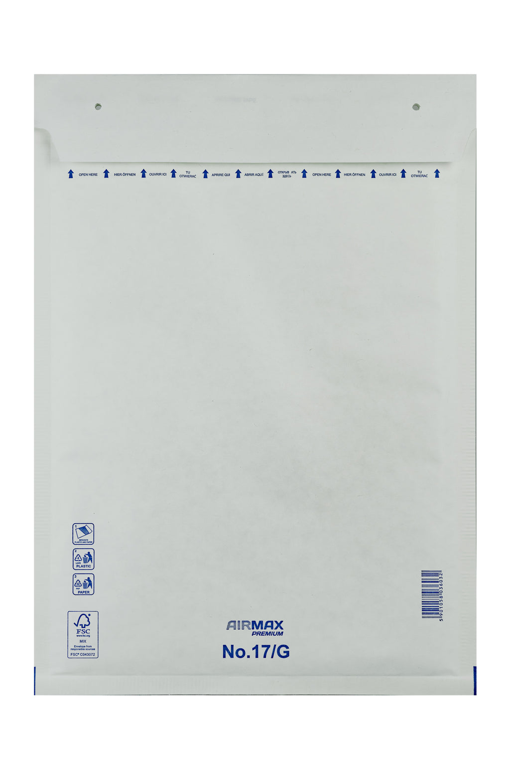 Grippie Bubbelkuvert Air 17/G 250 × 350 100-pack Vit