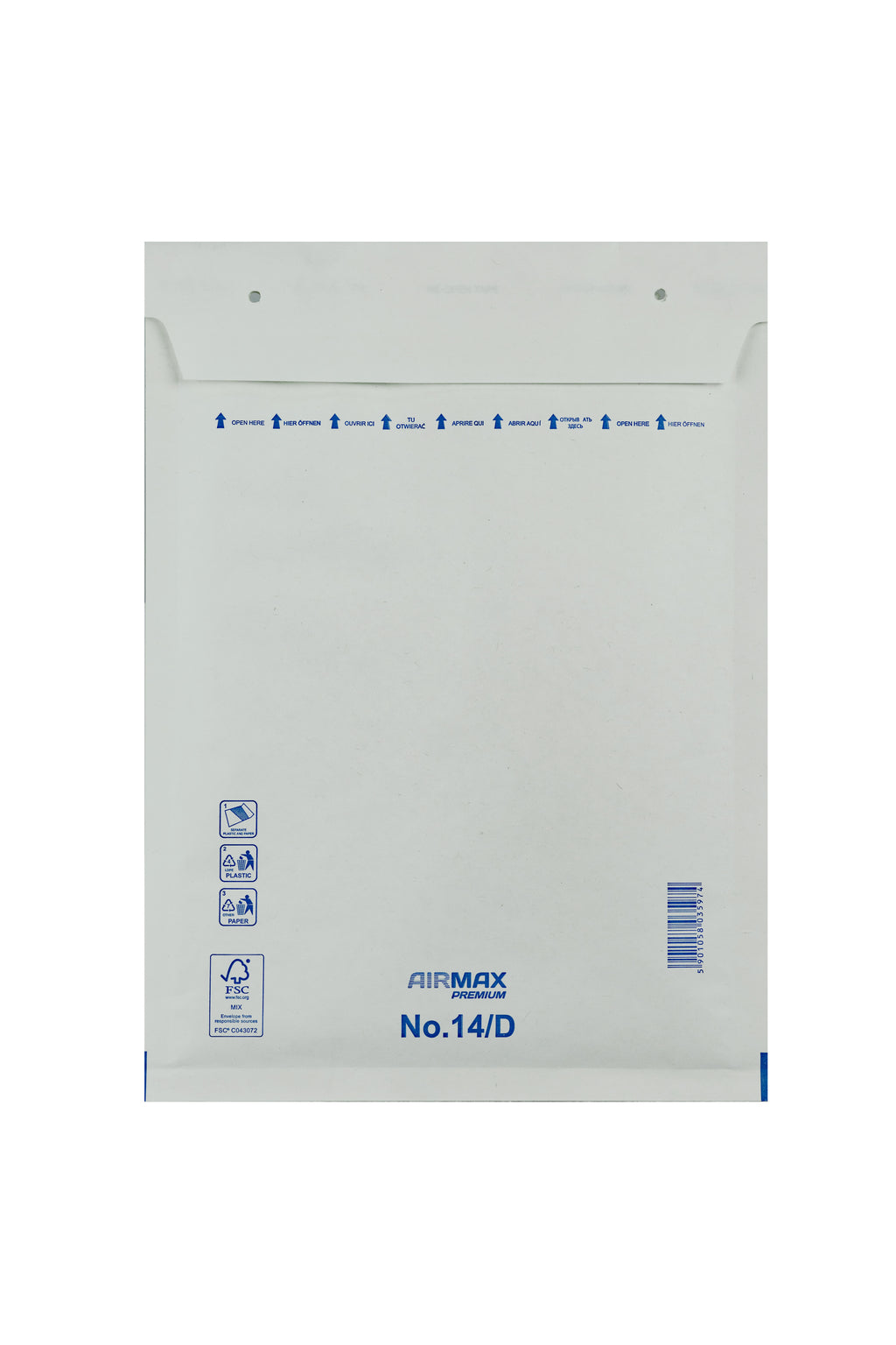 Grippie Bubbelkuvert Air 14/D 200 × 275 100-pack Vit