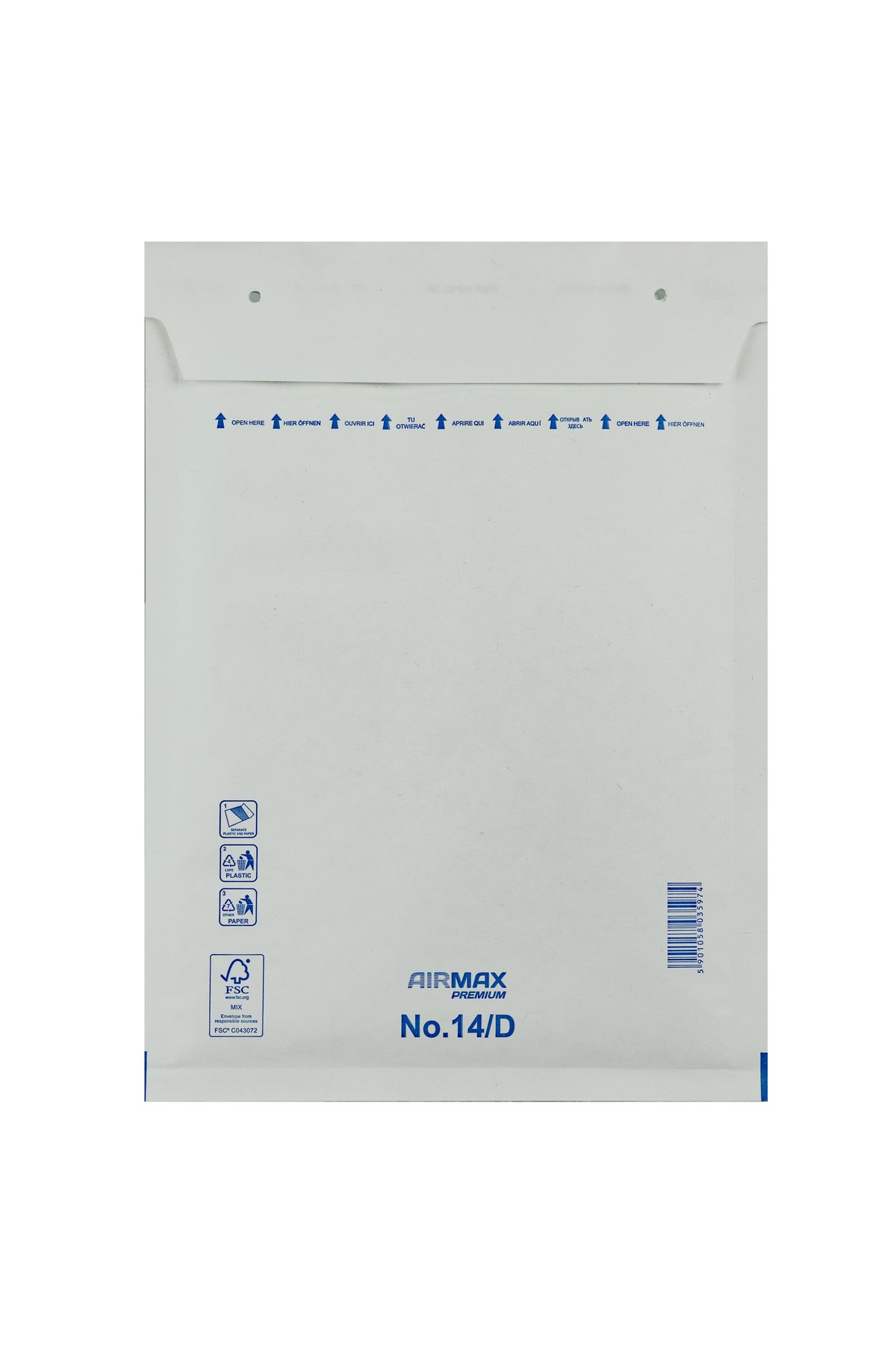 Grippie Bubbelkuvert Air 14/D 200 × 275 100-pack Vit