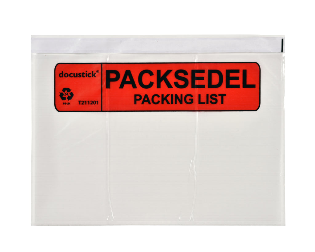 Grippie Packsedelskuvert Premium C4 Med Tryck 500-pack