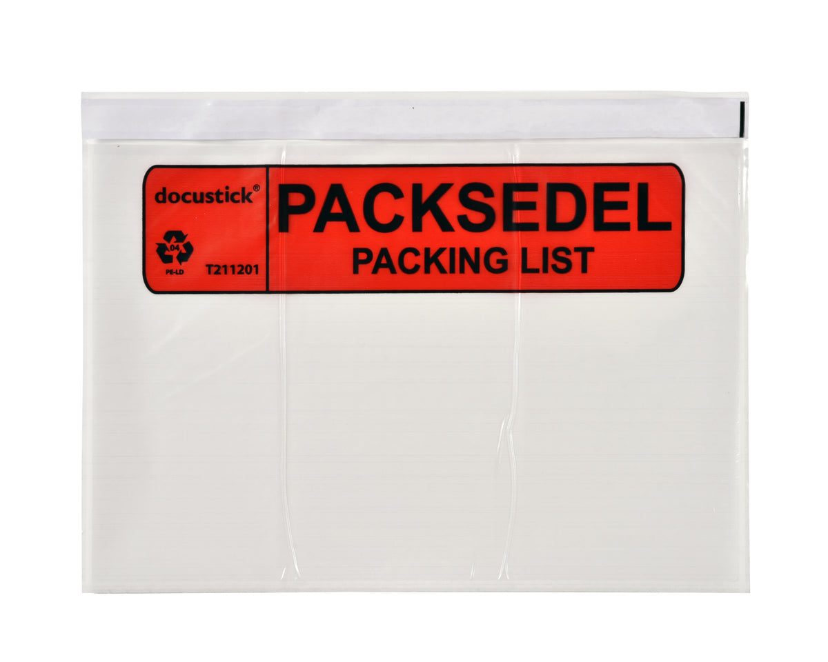 Grippie Packsedelskuvert Premium C4 Med Tryck 500-pack