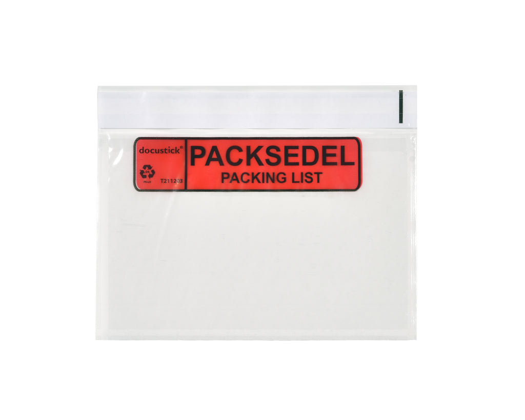 Grippie Packsedelskuvert Premium C6 Med Tryck SV/EN 1000st