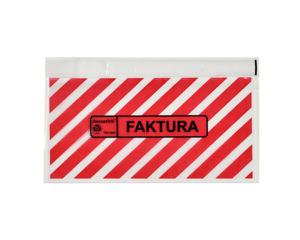 Docustick Faktura C65/DL Med Tryck 1000st
