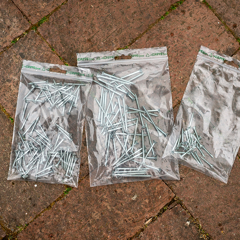 Grippie Green Blixtlåspåsar