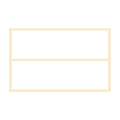 Frankeringsetikett – 136 × 40 mm – 1000-pack