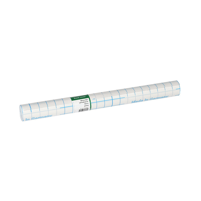 Bokfilm 50 Mikron x 10m Blank – 0,4 × 10m