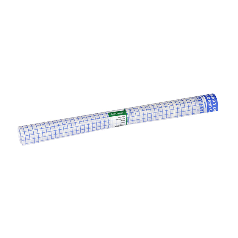 Bokfilm 50 Mikron x 10m Blank – 0,5 × 10m