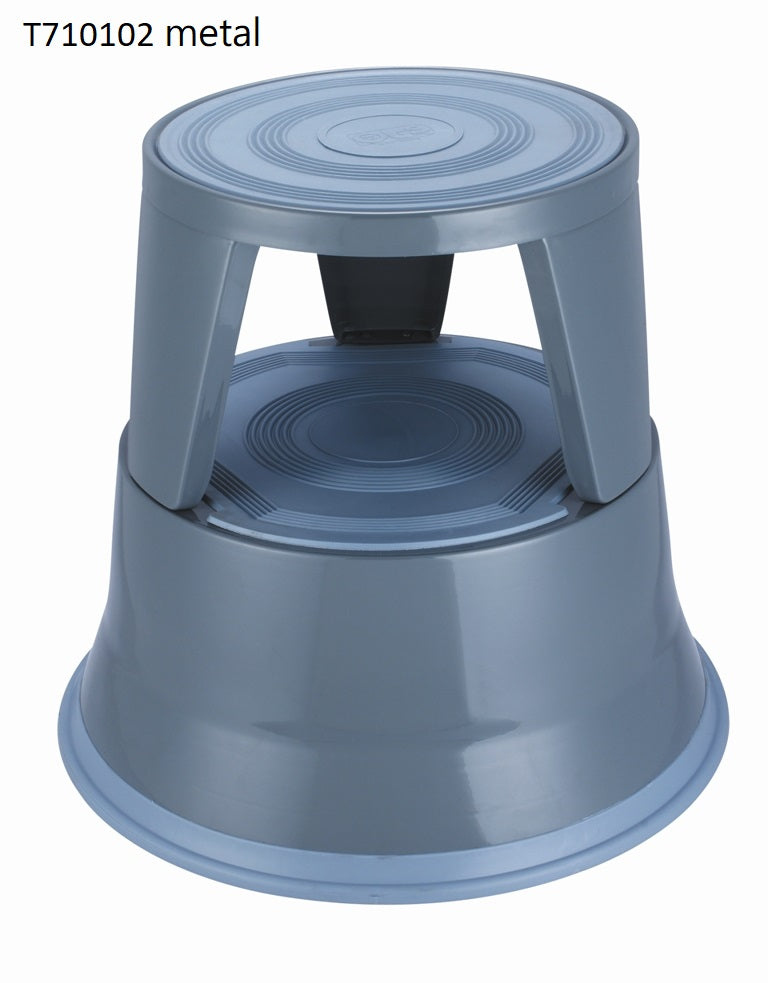 Stegpall Metall – Grå
