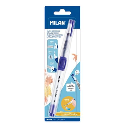 MILAN Vattenpensel Blister
