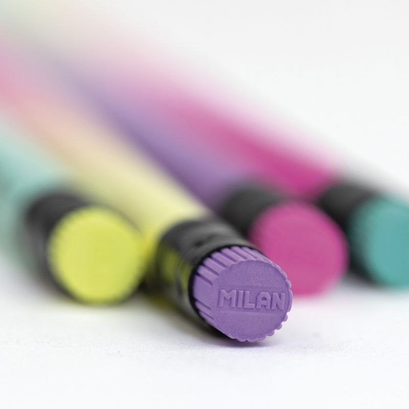 MILAN Sunset Blyertspennor Med Radergummi 24-pack