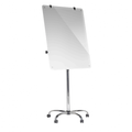 Glastavla Flipover 106 × 75 cm Magnetisk Vit