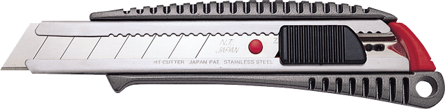 NT Cutter® Brytkniv L-500GRP Metall 18 mm