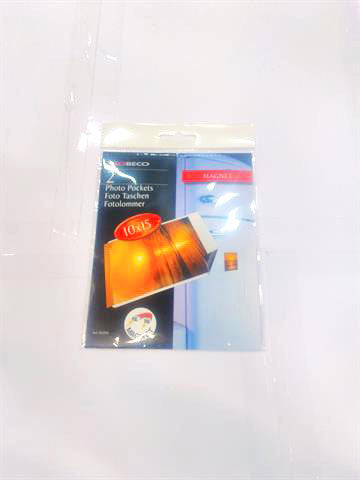 Magnetficka Foto 100 × 150 mm Vit 2-pack