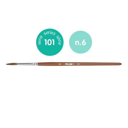 MILAN Pensel 101 Storlek 6
